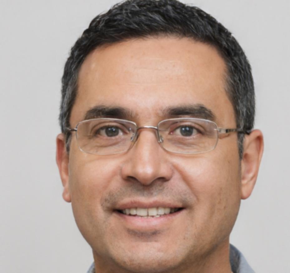 Retrato profesional de instructor especializado en análisis financiero